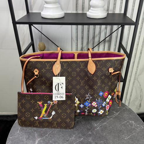 Louis Vuitton x Takashi Murakami Neverfull MM