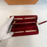 Louis Vuitton Zippy Wallet κόκκινο