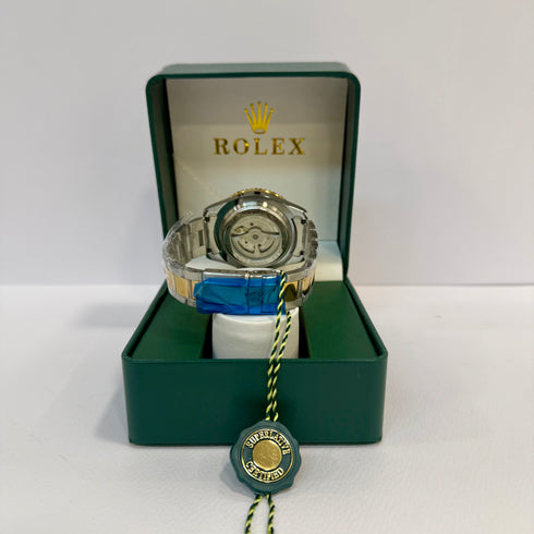 Rolex Yacht Master Ασημί χρυσό 40mm