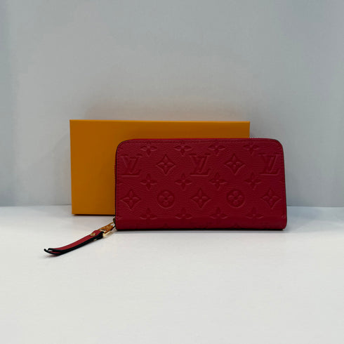 Louis Vuitton Zippy Wallet κόκκινο