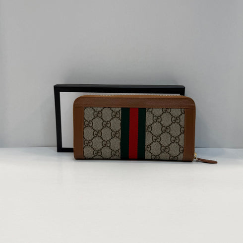 Gucci Ophidia Zip Around Wallet