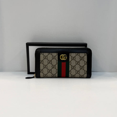 Gucci Ophidia Zip Around Wallet