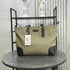 Gucci GG Supreme Canvas & Leather Tote.