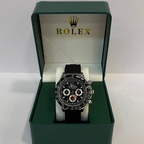 Rolex Daytona Cosmograph Oysterflex Μαύρο 40mm