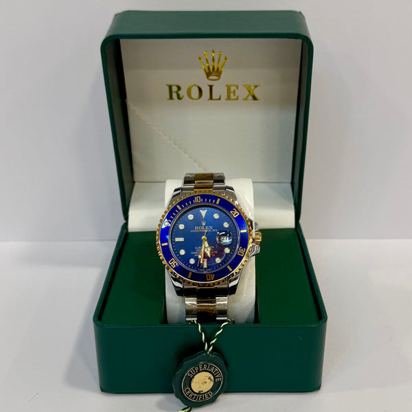 Rolex Submariner Ασημί χρυσό 40mm