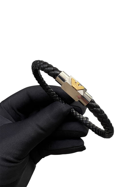 Emporio Armani Automatic Diver με ασημί-χρυσό μπρασελέ