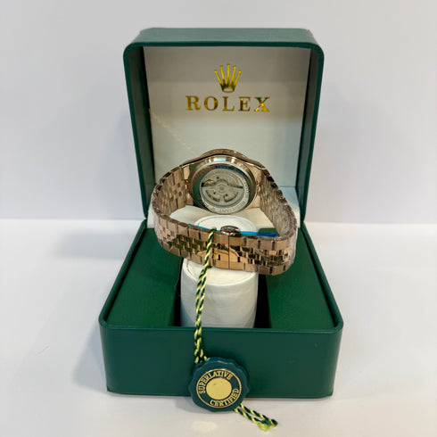 Rolex Land-Dweller Ροζ χρυσό 40mm