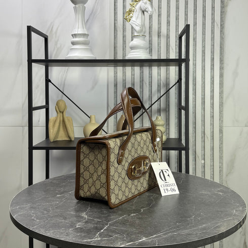 Gucci Horsebit 1955 Mini Top Handle / Box Tote Bag