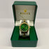 Rolex Datejust Green Half Gold 41mm