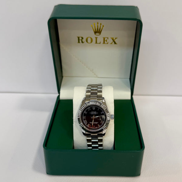 Rolex Lady Datejust Μαύρο 28mm