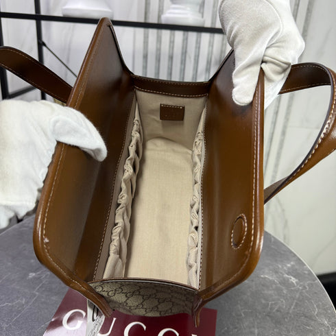 Gucci Horsebit 1955 Mini Top Handle / Box Tote Bag