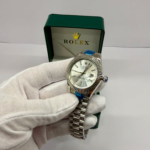 Rolex Datejust Silver 41mm