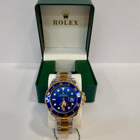 Rolex Submariner Ασημί χρυσό 40mm