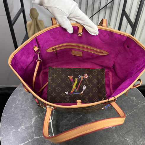 Louis Vuitton x Takashi Murakami Neverfull MM
