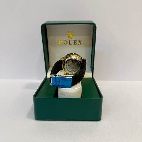 Rolex Daytona Cosmograph Oysterflex Μαύρο χρυσό 40mm