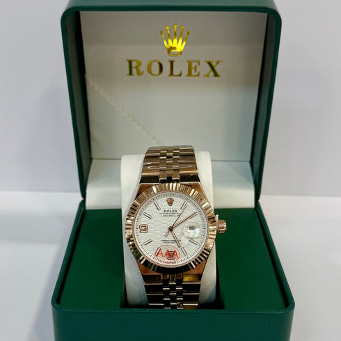 Rolex Land-Dweller Ροζ χρυσό 40mm