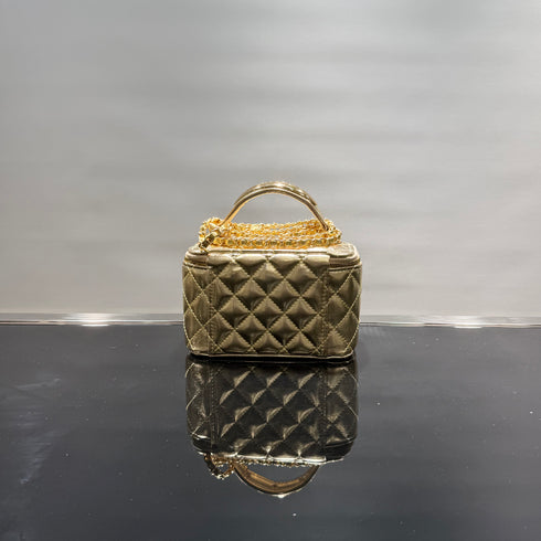 Chanel Vanity Case Gold