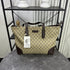 Gucci GG Supreme Canvas & Leather Tote.