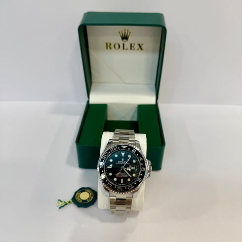 Rolex GMT-Master II Μαύρο 40mm