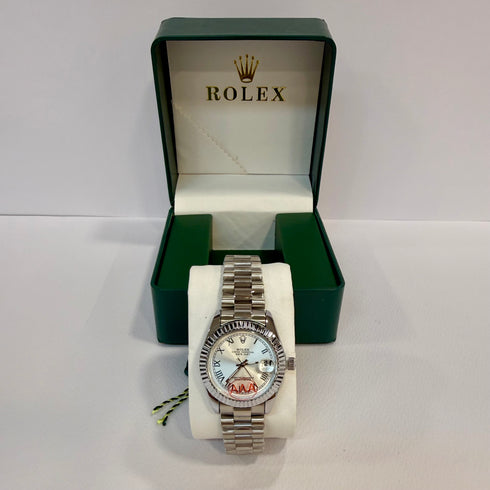 Rolex Lady Datejust Ασήμι 28mm