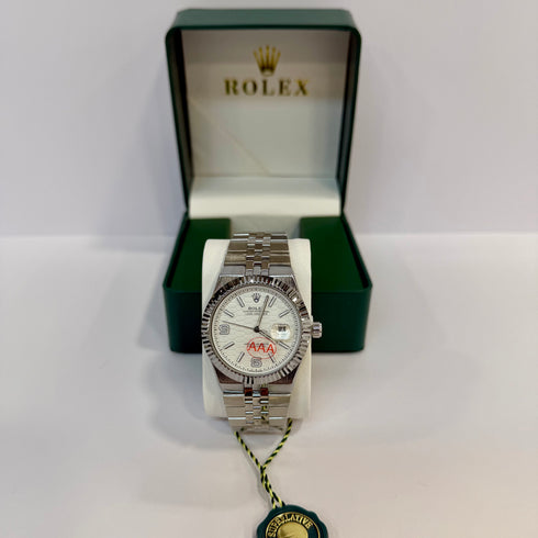 Rolex Land-Dweller Άσπρο 40mm