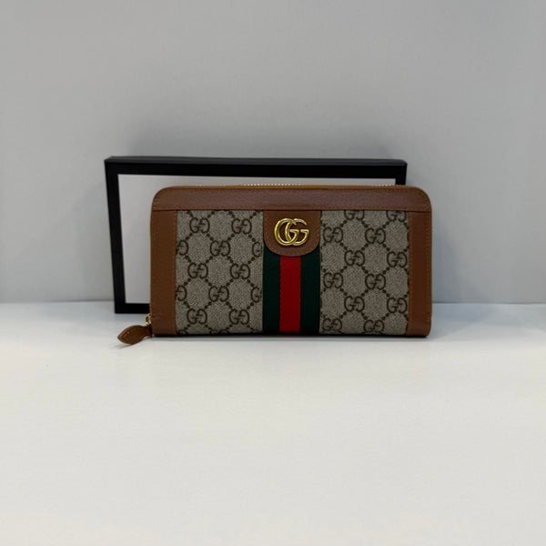 Gucci Ophidia Zip Around Wallet