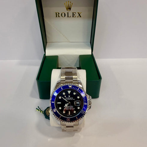 Rolex Submariner Ασήμι Μπλε 40mm