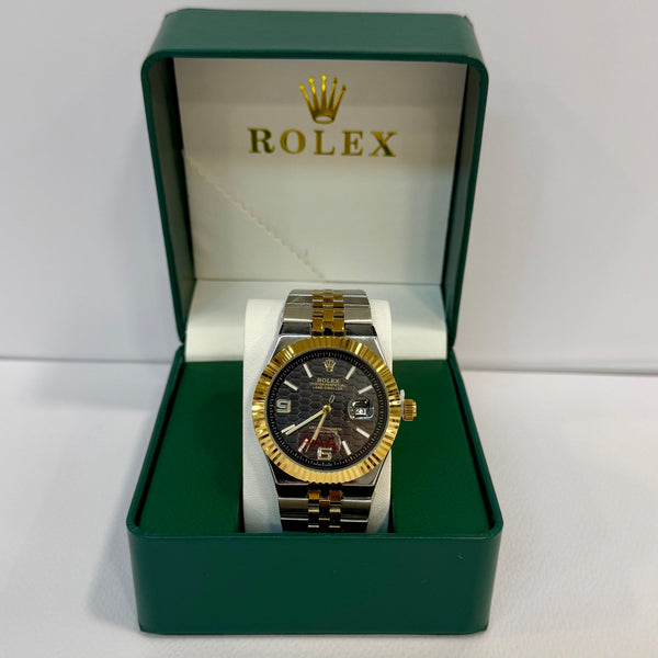 Rolex Land-Dweller Ασημί χρυσό 40mm